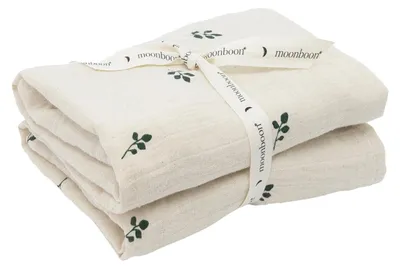 Produktbild von Moonboon Hydrophile Tücher - Leaf - 2er-Pack