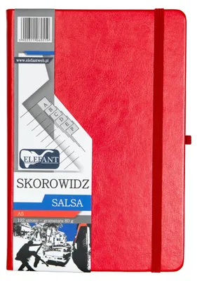 Obrázek produktu pro Skorowidz A5 Salsa czerwony