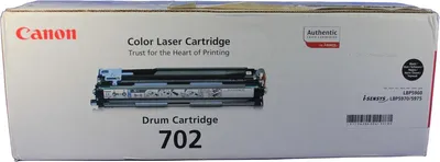 Produktbild von Canon Drum cartridge 702 BK, 45000 Seiten, Schwarz