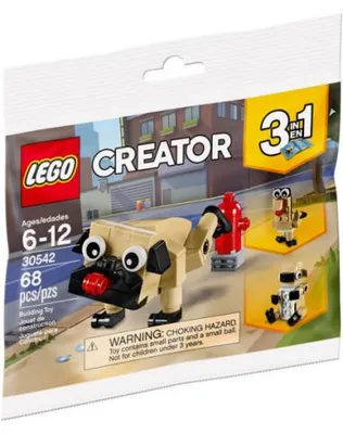Produktbild von LEGO 30542 Creator – Adorable Pug
