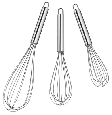 Productafbeelding van RVS-garde set - 3-delig voor koken en bakken - 20,3 cm, 25,4 cm en 30,5 cm