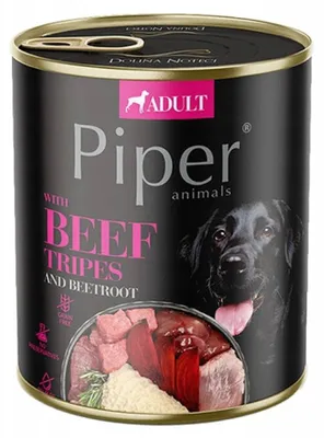 Zdjęcie produktu dla DOLINA NOTECI Piper z żołądkami wołowymi mokra karma dla psa 800g