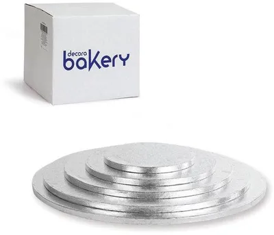 Produktbild von Silbernes Tortenbrett 38cm Ø 1,2cm hoch