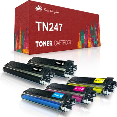 Produktbild von 5er-Pack TN-243 CMYK TN247 Kompatibel Tonerkartusche als Ersatz für Brother MFC-L3750CDW MFC-L3770CDW DCP-L3550CDW HL-L3230CDW HL-L3210CW MFC-L3710CW DCP L3510CDW