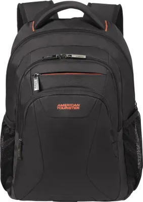 Produktbild von American Tourister Laptoprucksack Rucksack mit Laptopfach At Work Laptop Backpack 13.3" - 14.1" 20,5L Black / Orange schwarz