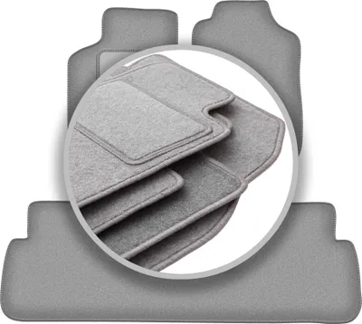 Image de Tapis de sol gris pour : Saab 9-5 I break, berline (1997-2009)