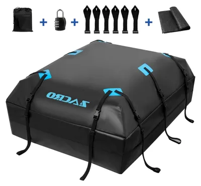 Produktbild von Dachgepäckträger, 565L, wasserdichte Dachtasche mit 20 Kubikfuß für alle Fahrzeuge