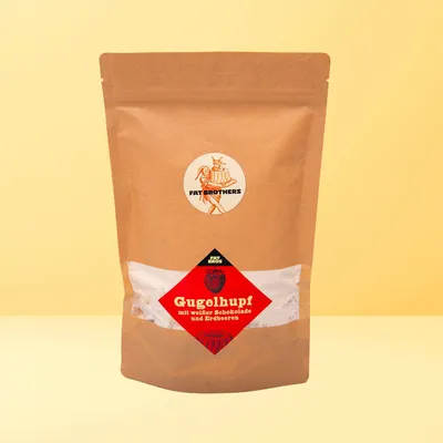 Produktbild von Gugelhupf mit Weißer Schokolade und Erdbeeren Backmischung