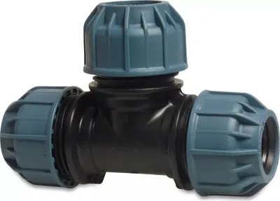 Immagine prodotto di Jason PP T-piece 20mm 10 bar nero-blu