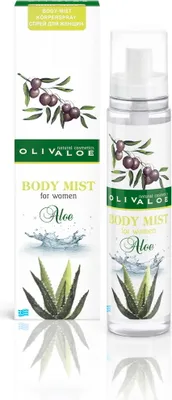 Produktbild von OLIVALOE 00116 - BODY MIST - Körperspray 'Aloe' für Frauen 130ml, Naturkosmetik