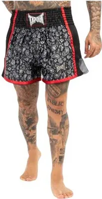 Produktbild von Herren Thaibox-Hose CAMINO Black/Red/White XL Tapout