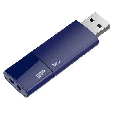 Obrázek produktu pro Silicon Power Ultima U05, 32 GB, USB Typ-A, 2.0, Kluzné, 9,2 g, Modrá
