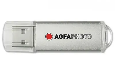 Produktbild von AgfaPhoto 10513, 16 GB, USB Typ-A, 2.0, Kappe, Weiß