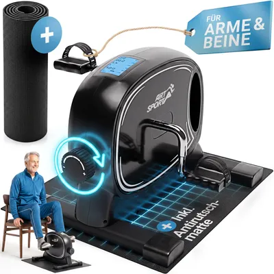 Produktbild von ArtSport Pedaltrainer Sportivo - für Zuhause, Heimtrainer, Fitnessgerät