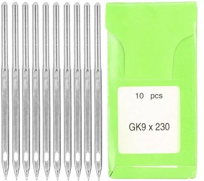 Produktbild von Nähmaschinenadeln, 5 cm - 10 Stück - Sticknadeln - Stahlmaterial - Langlebig - Leicht - Einfach zu verwenden