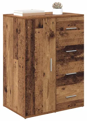 Obrázek produktu pro vidaXL Příborník se zásuvkami z regenerovaného dřeva 59 x 39 x 80 cm materiál na bázi dřeva
