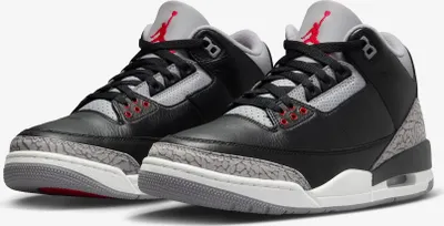 Produktbild von Nike Air Jordan 3 Retro "Black Cement" Schwarz, Größe: 41