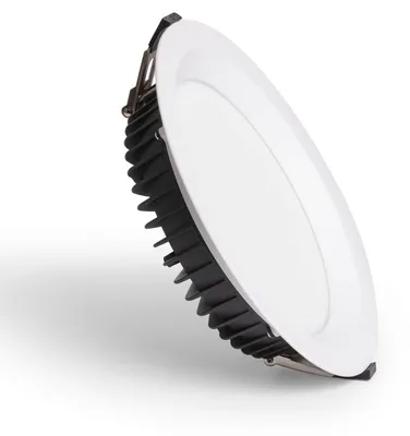 Produktbild von LED Downlight Einbaustrahler 24W Rund Aero 130lm/W 4000K Ausschnitt Ø 200 mm 4000K Nicht Dimmbar Neutralweiß