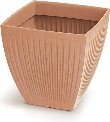 Produktbild von Blumentopf LATIA SQUARE MIDL 40 cm - Farbe: Terrakotta