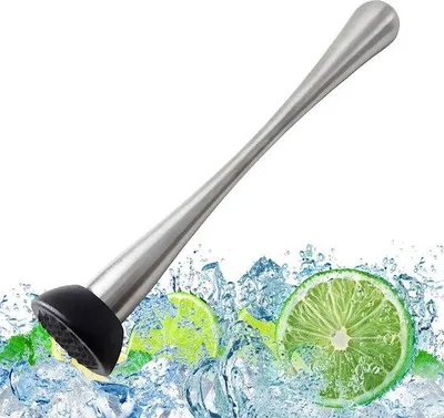 Produktbild von Famanu Cocktailstamper aus Edelstahl - 30 cm für Küche und Bar