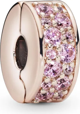 Zdjęcie produktu dla Wisiorek Pandora Pink Pavé Clip 781817PCZ
