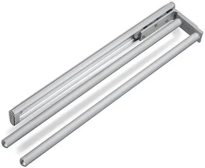 Immagine prodotto di SOTECH portasalviette in alluminio TED a 2 bracci 450 - 730 mm estensibile / girevole EV1 anodizzato