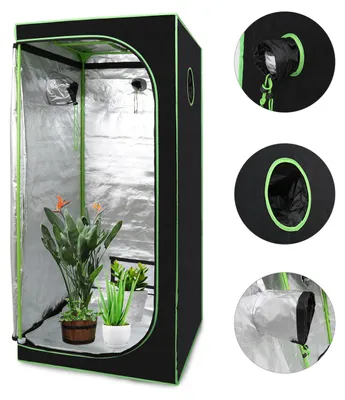 Zdjęcie produktu dla Ikodm Growbox 80x80x180 cm – Profesjonalna uprawa w namiocie, idealna do uprawy pomidorów, sałaty i ziół