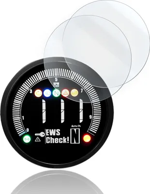 Produktbild von Displayschutz-Folie für Motorrad Tacho-Schutzfolie  Germany, Kratschutz geeignet für Koso DL04 2017+ 2x Matt