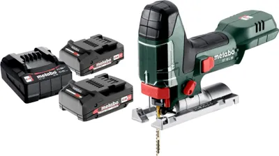 Produktbild von Metabo ST 18 L 90 Akku Stichsäge 18 V 90 mm + 2x Akku 2,0 Ah + Ladegerät