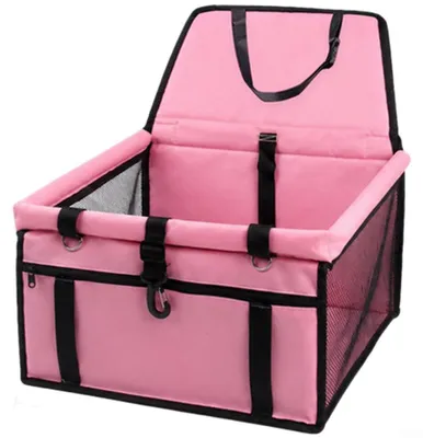 Image de Siège auto pliable pour chiens, pour un transport sûr