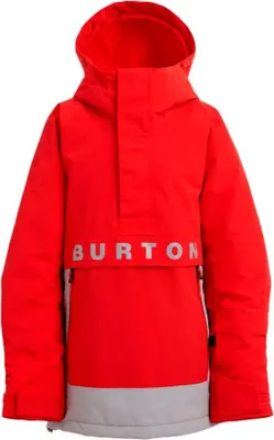 Obrázek produktu pro Burton Frostner 2l Anorak Jacket Red 10 Years Chlapci,dívky Red 10 Years