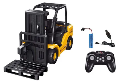 Produktbild von RC-gesteuerter Gabelstapler, wiederaufladbar mit Licht und Sound