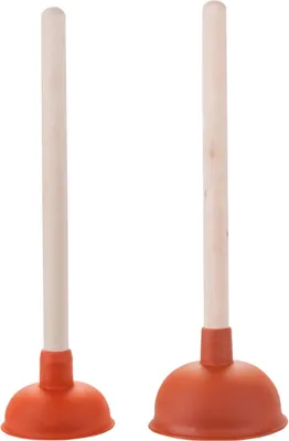 Produktbild von Schmidt AUSGUßREINIGER, GUMMI, D = 115 MM MIT HOLZSTIEL, 1 Stk.