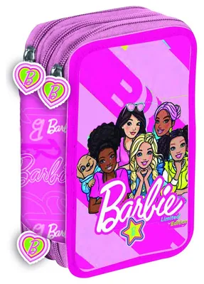 Produktbild von Barbie Federmä ppchen, dreifach