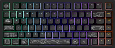 Productafbeelding van Dark Project Terra Nova R2, zwart – Draadloos gaming-toetsenbord, ANSI US-indeling