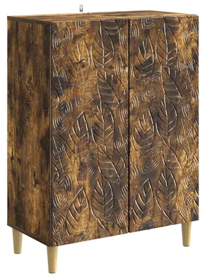 Produktbild von Sideboard Geräucherte Eiche 66 x 34,5 x 90 cm Holzwerkstoff
