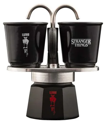 Image de Cafetière italienne Bialetti Mini Express Stranger Things