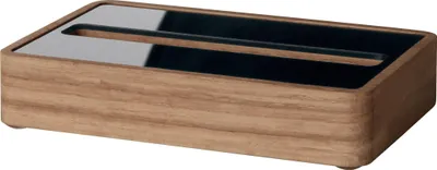 Obrázek produktu pro SIGEL VA200 Stojan na vizitky - dubové dřevo/akryl, max. 30 karet 90 x 60 mm