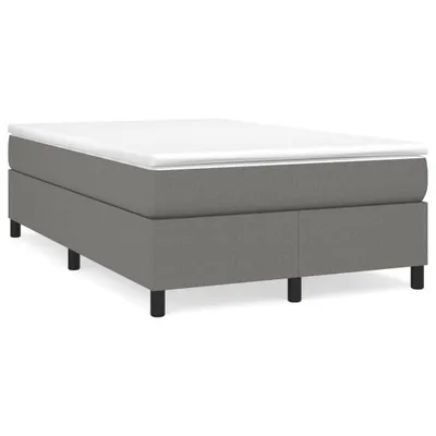 Immagine prodotto di Giroletto a Molle con Materasso Grigio Scuro 120x200 cm Tessuto