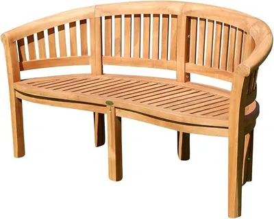 Imagen del producto de Banco para jardín, banco para parque, banco de tres plazas, banco de 150 cm, madera, muy resistente. Modelo: COCO150