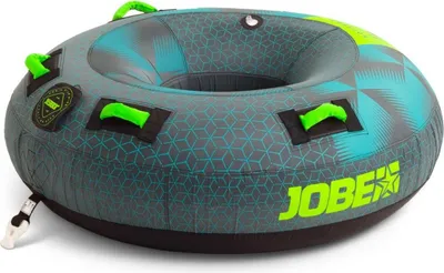 Image de Jobe Hotseat Towable 1 personne Tube Donut Bouée tractable Anneau aquatique acier 128 cm