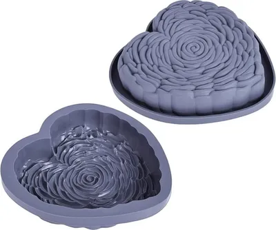 Produktbild von Silikon Backform Herz 3D, Ø 170 mm, 40 mm Höhe