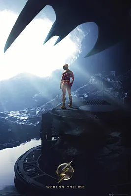 Produktbild von The Flash Movie Poster Batcave 61 x 91,5 cm