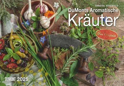 Produktbild von DUMONTS Aromatische Kräuter 2025 - Broschürenkalender - Wandkalender - mit Rezepten und Texten - Format 42 x 29 cm