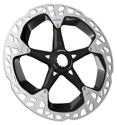 Produktbild von Shimano RT-EM910 E-Bike Bremsscheibe CL Ø 160 mm Innenverzahnung mit Magnet silber
