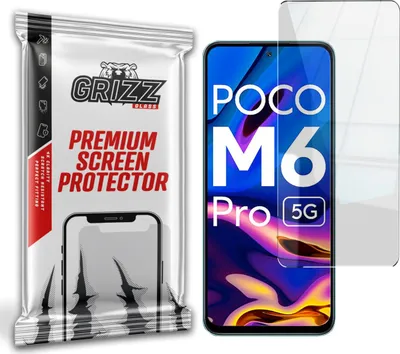 Immagine prodotto di GrizzGlass - Vetro ibrido Xiaomi HybridGlass per POCO M6 Pro 5G