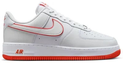 Produktbild von Nike Air Force 1 Low '07 White Picante Red - EU 38.5