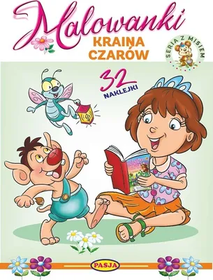 Image de Kraina Czarów. Malowanka Edukacyjna z Naklejkami