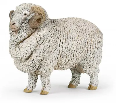Imagen del producto de Papo 51174, 3 años/años, Amigos de la granja, Blanco, PVC