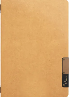 Image de Chemise Securit pour menus "Nature Collection" A5 beige